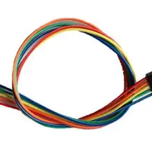 10 шт. 5pin 20 см 2,54 мм Женский Перемычка провода Dupont кабель для Arduino