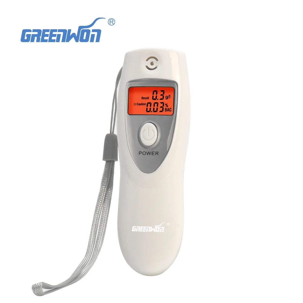 

Prefessional Police Portable Breath Alcohol Analyzer Digital Breathalyzer Tester Body Alcoholicity Meter Alcohol Detection