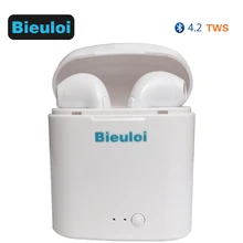 2018 Новый мини Беспроводной Bluetooth 4.2 СПЦ наушники гарнитура С микрофоном громкой связи для iPhone Android наушники хорошего
