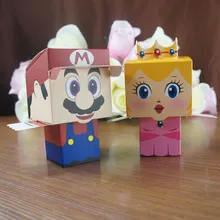 Special Price 30 pcs  Prince and princess birthday kids wedding favour candy boxes Party gift Bags baby shower favors Boys Girls