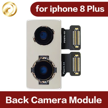 

100% TEST OK original Rear Back big camera for iPhone 8 Plus camera Module Flex Cable Lens Mobile High quality