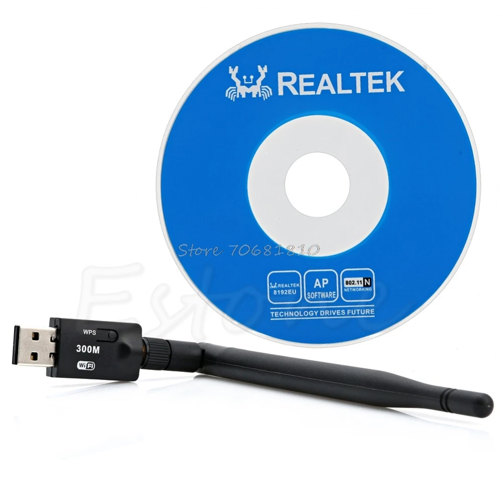 

300Mbps USB Wireless Wifi Adapter Dongle LAN 802.11n/g/b Internet Network