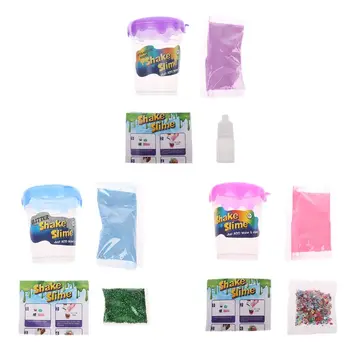 

Magic Slime Powder Make 80ml Glitter Slime Shake DIY Kit With Box Just Add Water Clay/Slime Christmas Gifts
