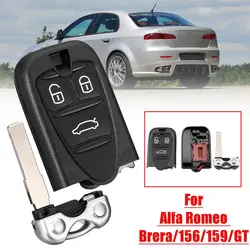 Для Alfa Romeo Brera/156 1997-2005/159/GT Brera для Spider 3 кнопки Замена дистанционного управления корпус автомобиля брелок оболочки