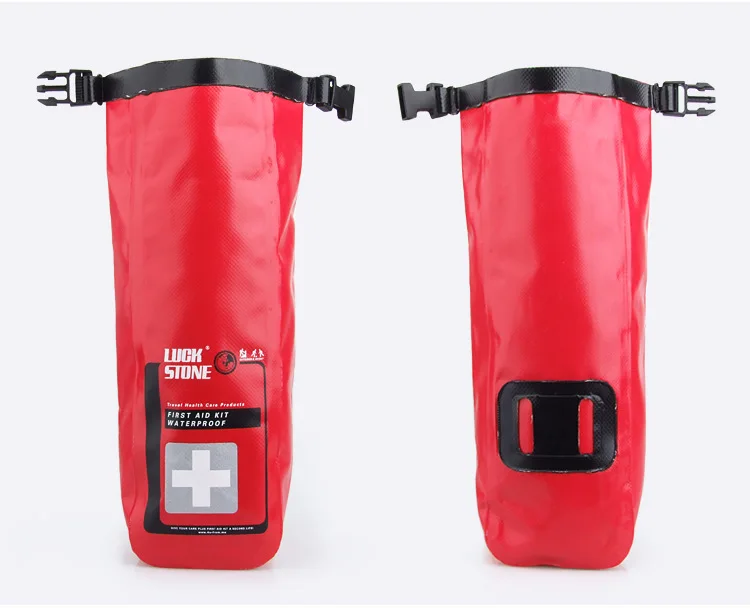 Kit de emergencia bolsa impermeable Primeros Auxilios al aire libre Mini bolsa de almacenamiento médico para Camping viaje producto de cuidado de la salud Material de PVC