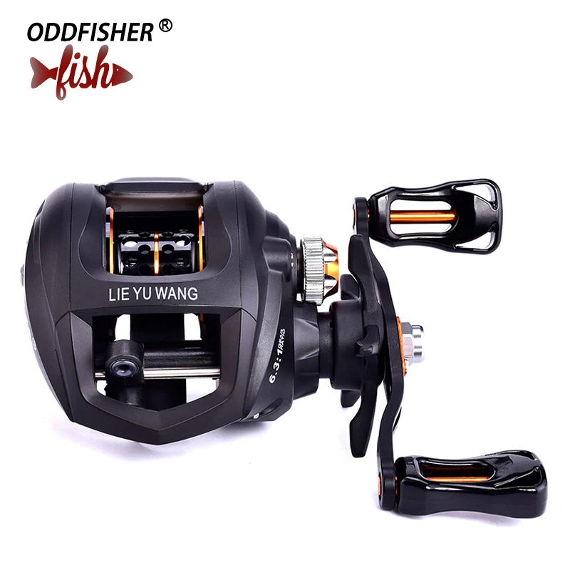Baitcasting катушка 12 + 1BB водостойкая левая/правая рука Рыболовная высокая скорость с