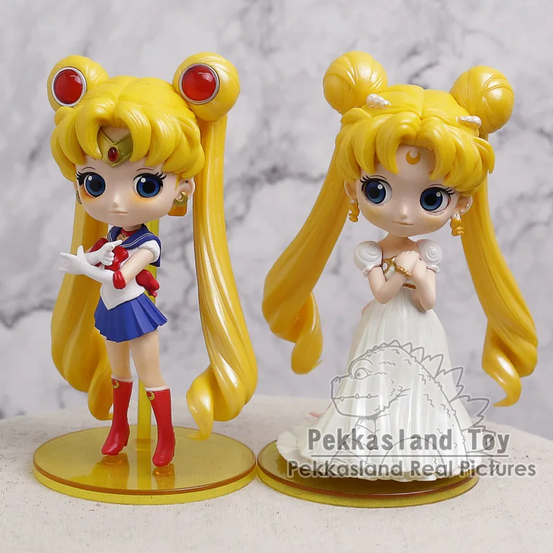 

Sailor Moon Q Posket Tsukino Usagi Princess Serenity PVC Action Figure Collectible Model Toy 15cm 2 Styles