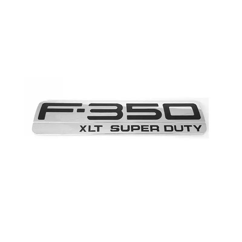 

1pc Free Shipping ABS Plastic F-350 F350 F350XLT Super Duty Auto Emblem Badge Sticker Logo