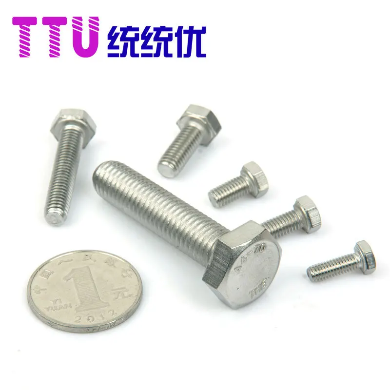 Authentic 316 stainless steel hex screws screw M16 * 25-150 DIN933 | Обустройство дома