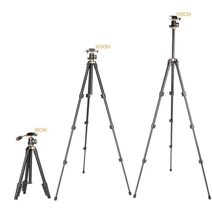Professional Photographic Портативный складная телескопическая нескользящий 40 см штатив для камеры 1 фотография 4 секции