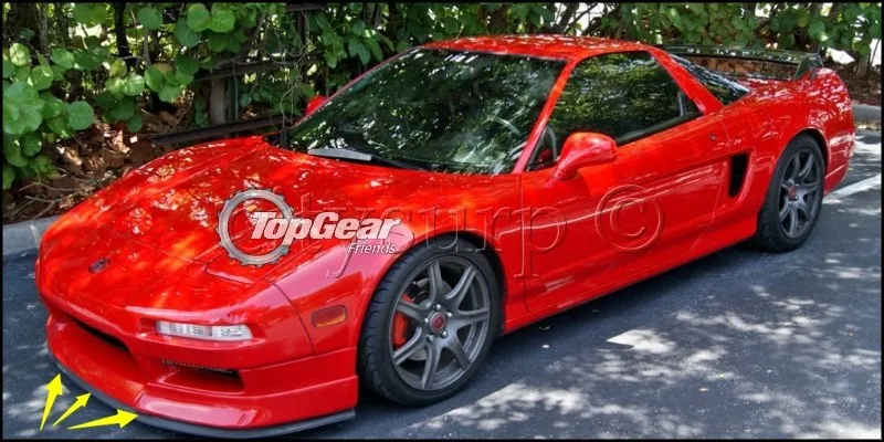 Lábios para Lamborghini Todos os Modelos Saia para Topgear Pára-choques Lábio Defletor Frente Spoiler Amigos Carro Vista Tuning - Corpo Kit Tira 5 Saia abertura frontal