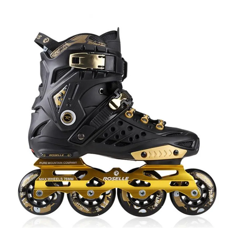 المهنية زلاجات دوارة الكبار التزلج 4 عجلات حذاء تزلج بعجلات أحذية الرجال النساء Rollerblade تزلج أحذية Patines