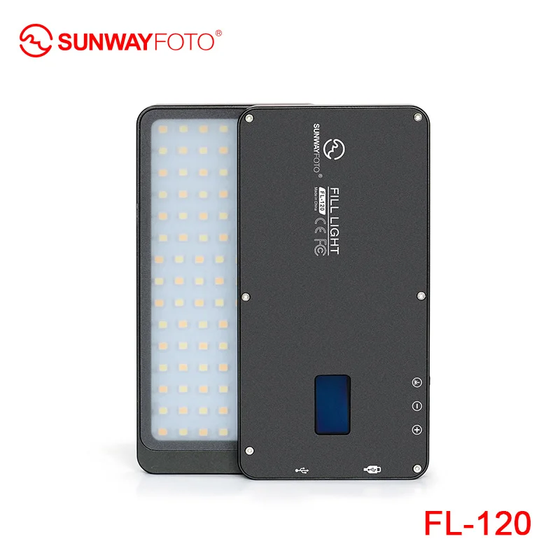 SUNWAYFOTOT FL-120 светодиодный светильник для студии видео фото светодиодный светильник s фотография светильник ing Dslr камера светильник селфи для Youtube Селфи