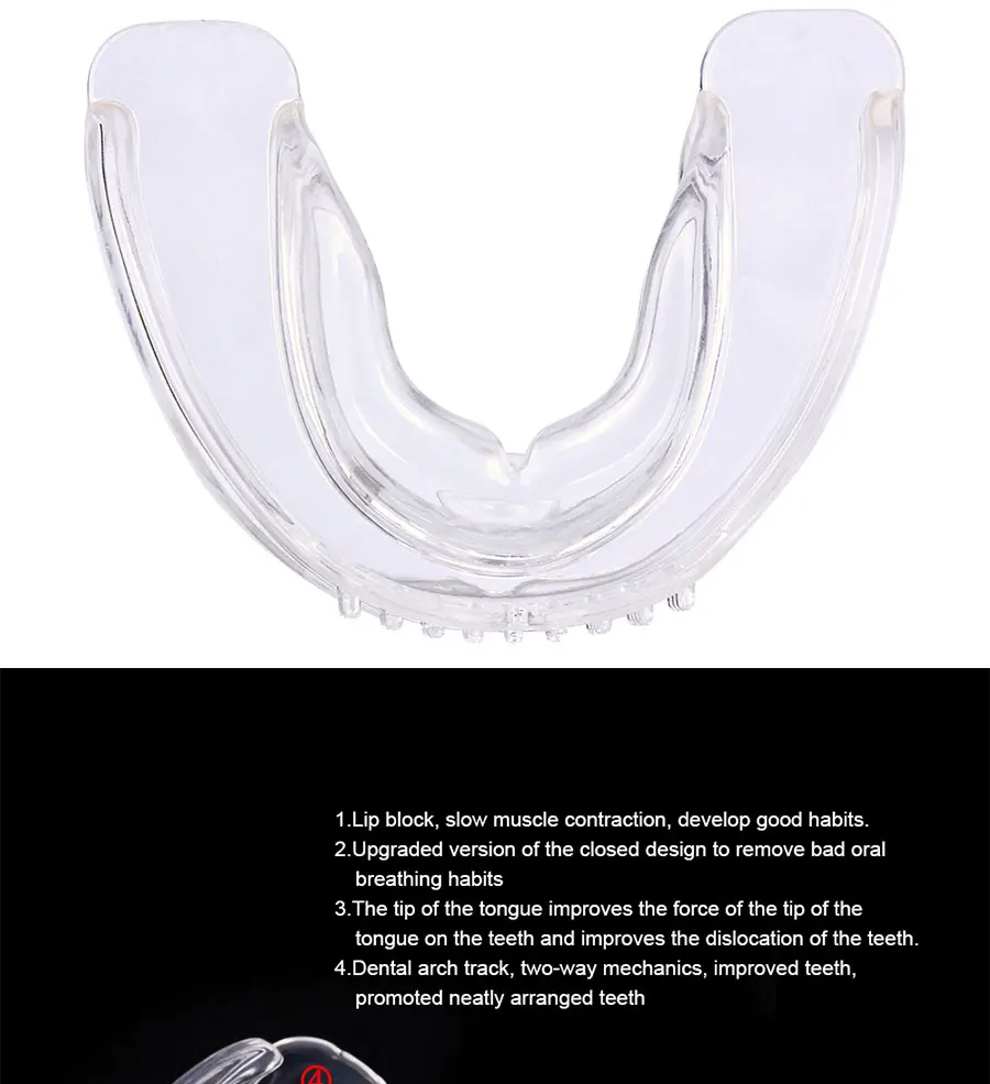 Тип зубная, Ортодонтическая зубная прибор для тренировок Pro выравнивающие скобы мундштук для зубов прямой/выравнивание уход за зубами