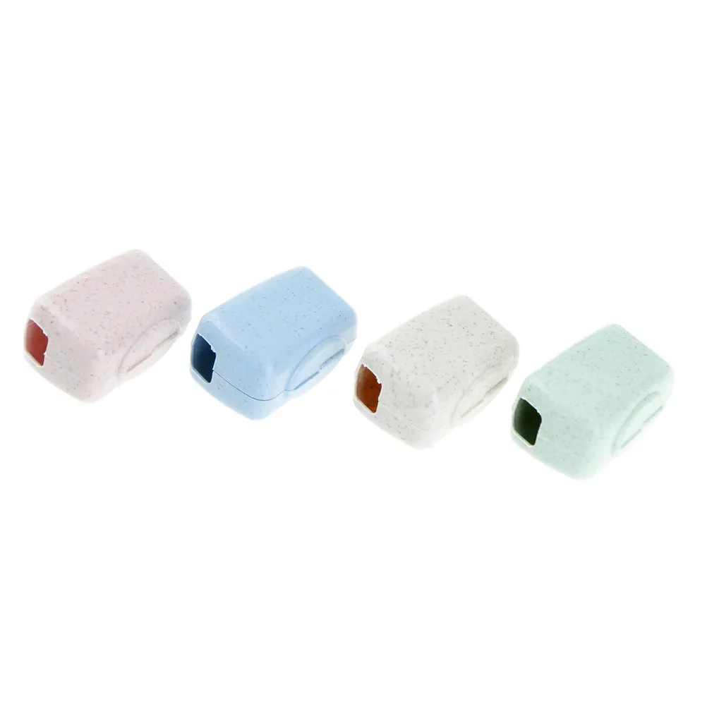 4Pcs Portable Toothbrush Cover Case Travel Set Protective Protectors Health Germproof Brush Case Protect Hike Brush Cleaner