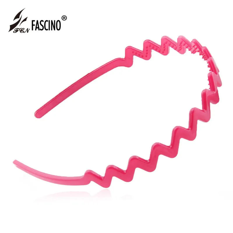

Fashion Headwear Wave Hair Hoop Color Candy Colored Hairband Resin Head Hoop Essential Hair Accessories For Women (LG840017)