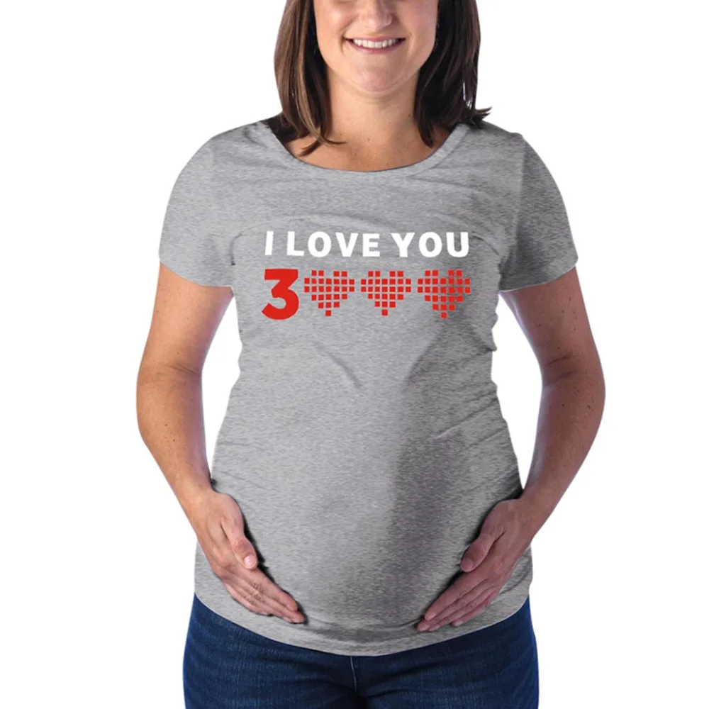 

Letter Printed Maternity Tops Short Sleeve Mom Shirts Casual Breastfeeding Clothes Nurse T shirt Allaitement Dropshipping 2