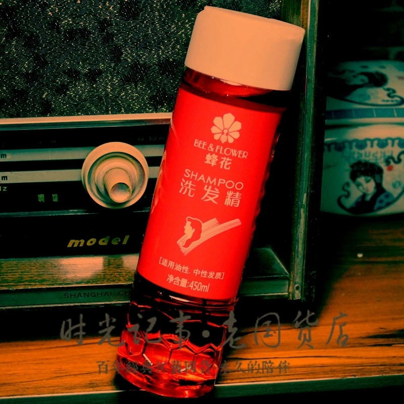 

bee flower shampoo 450ml anti-dandruff shampoo anti-itch refreshing control oil does not contain silicon