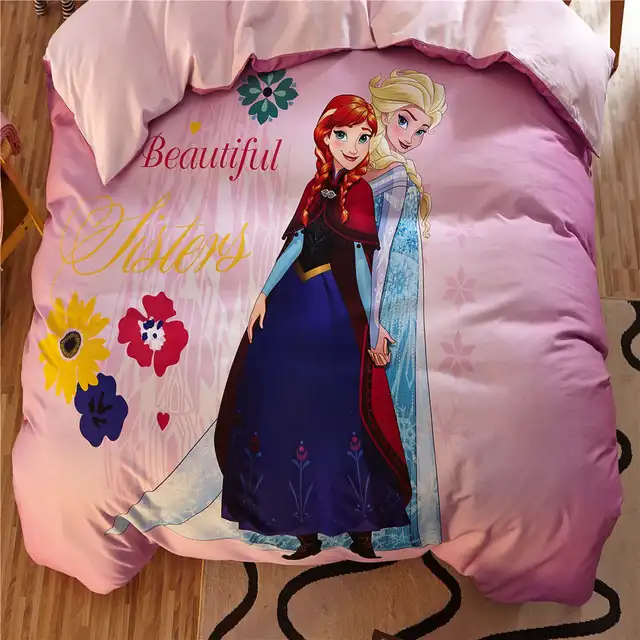 Best Offers Frozen Anna and Elsa 3D Bedding Set Girls Bed Sheets Coverlets Cartoon Disney Sanding Cotton Warm Winter Single Twin Queen Pink Best Offers Frozen Anna and Elsa 3D Bedding Set Girls Bed Sheets Coverlets Cartoon Disney Sanding Cotton Warm Winter Single Twin Queen Pink