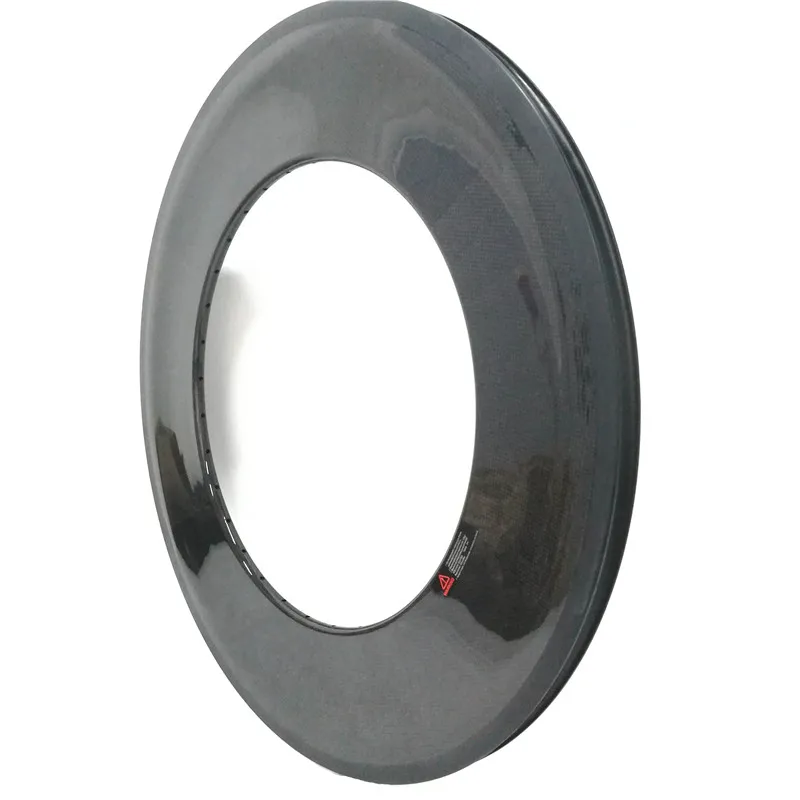 Jante Vélo Route Carbone Profondeur 120mm Largeur 25mm - 700C, 28 Trous, Tubeless Ready, Garantie 3 Ans
