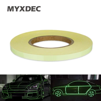 

1CM x 41M/Roll Green Fluorescence Sticker Motorcycle Car Luminous Tape Reflective Strip Decal Decoration Reflecting Car Styling