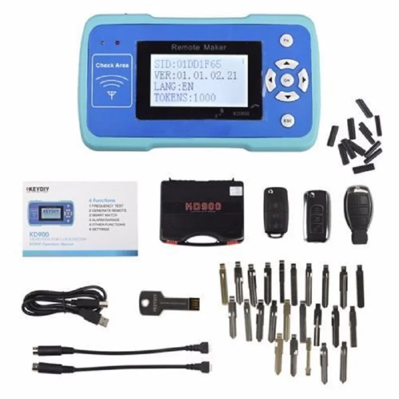 

Keyecu Original KEYDIY KD900 Remote Maker the Best Tool for Remote Control World Update