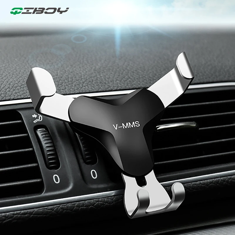 

Universal Gravity Car Holder For Phone in Car Air Vent Clip Mount No Magnetic Mobile Phone Holder Cell Support For iPhone X 7 8