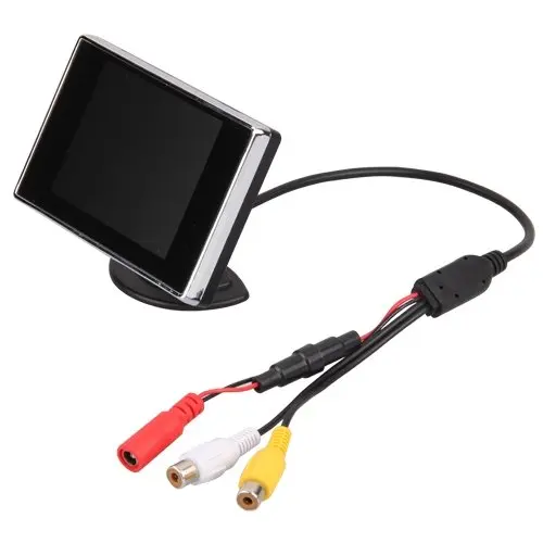 

3.5" TFT LCD Monitor Screen Backup Camera For Car