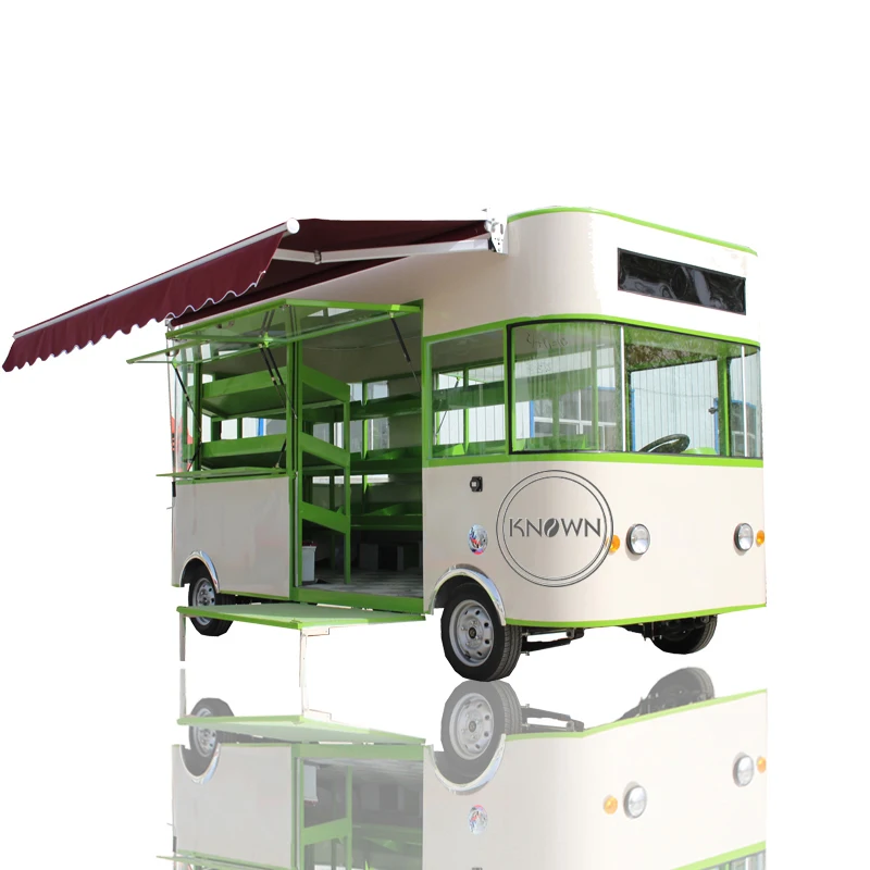 3.5m Long Mobile Electric Food Cart Trailer For Vegetable And Fruit Sale | Бытовая техника