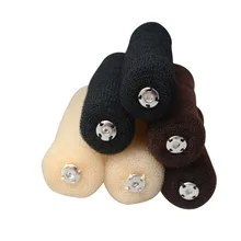 1 pièce pour faire du chignon pour femmes, forme éponge magique en forme de Donut, accessoire de torsion pour coiffure, vente en gros