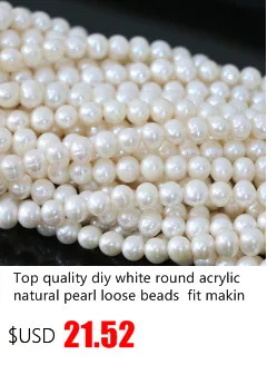 Sky blue imitation pearl round loose beads fashion women charms fit diy necklace jewelry making 4-14mm 15inch B1616