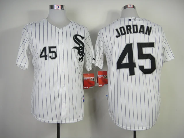 michael jordan white sox baseball jersey