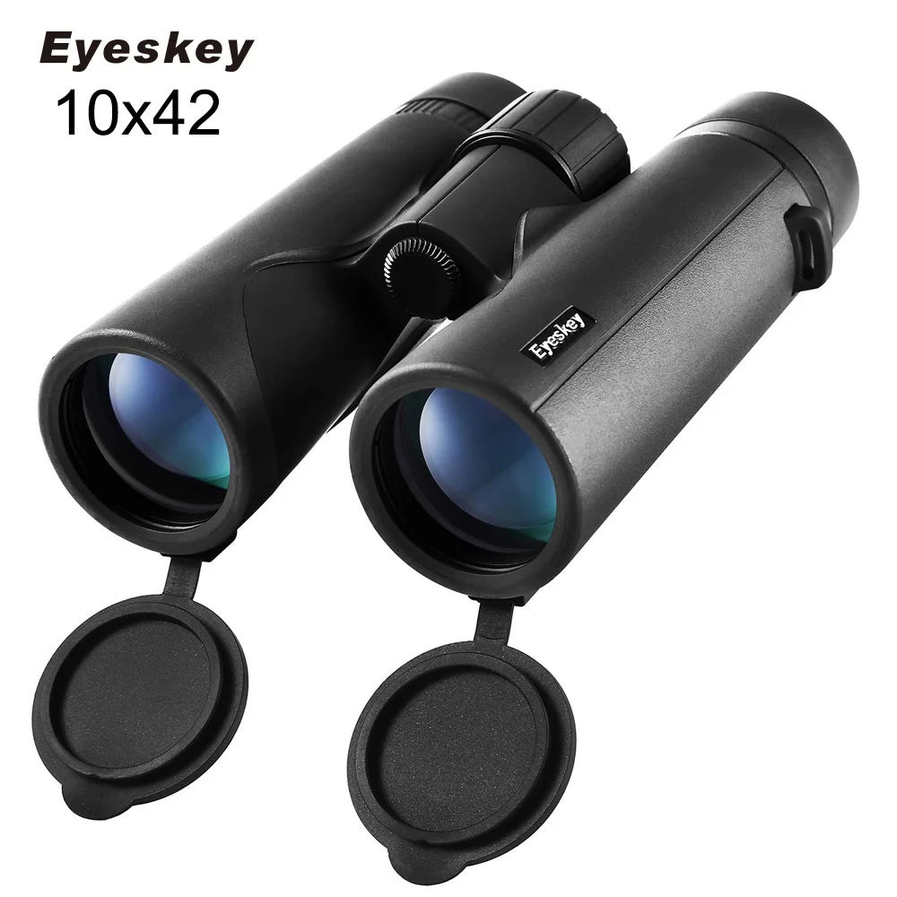 US $74.99 Eyeskey 10x42 IPX7 Waterproof Binoculars Bak4 Prism Optics High Power Telescope for Camping Hunting Outdoor 2 Colors