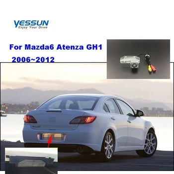 

reverse camera For Mazda6 Mazda 6 2009 2010 2011 2012 M6 Atenza GH1 2006 2007~2012 Rear View Camera/night view license plate cam