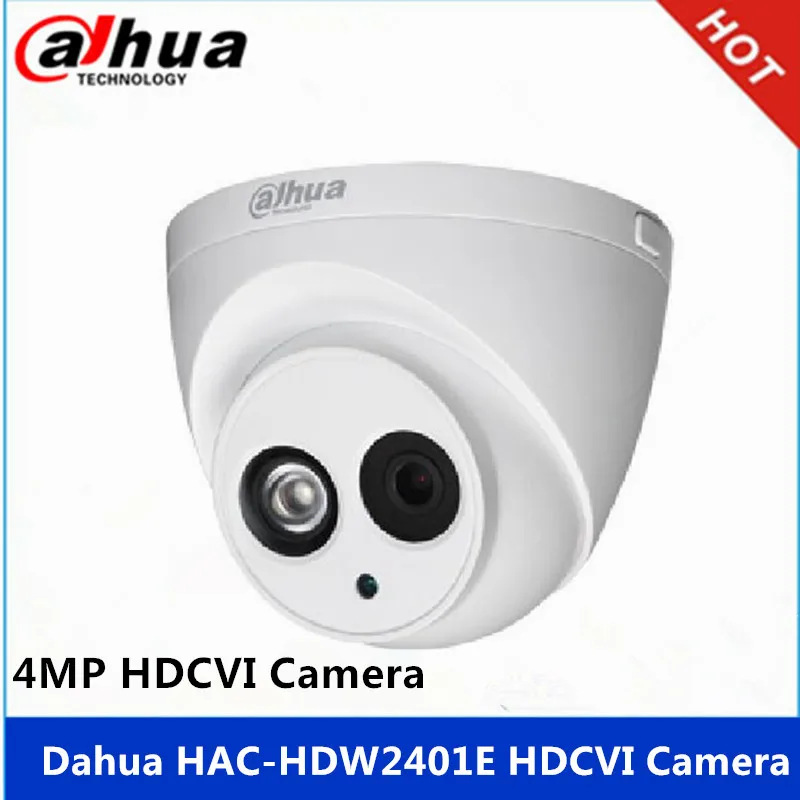 Звездная камера Dahua HDCVI HAC HDW2401E купольная 4 мегапикселя IR 50M IP67 DH безопасности|dome