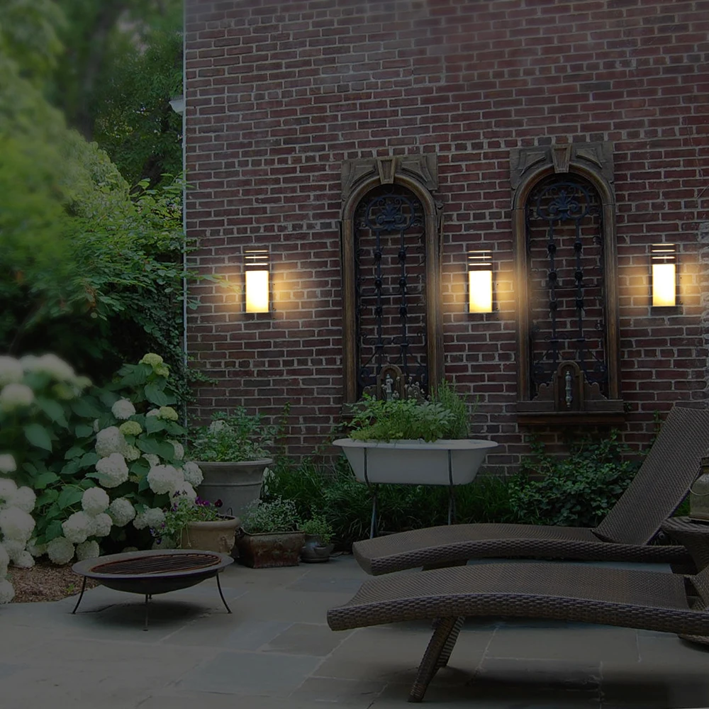 Waterproof LED Porch Lights Outdoor Wall Lamp for Garden Corridor Balcony Lighting Decoration AC85-265V