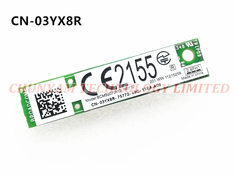 Kefu CN-03YX8R 3YX8R Беспроводной 380 Bluetooth 4,0 модуль для Dell E5410 E5510 E5420 E5520 E5430 E5530 M6700 M4700 M6600