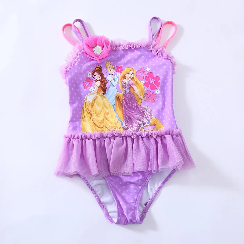 

Retail Girls Prince swimsuit One-Piece for children beach wear bathing suit summer UPF 50+ for 3-10 Year RT78