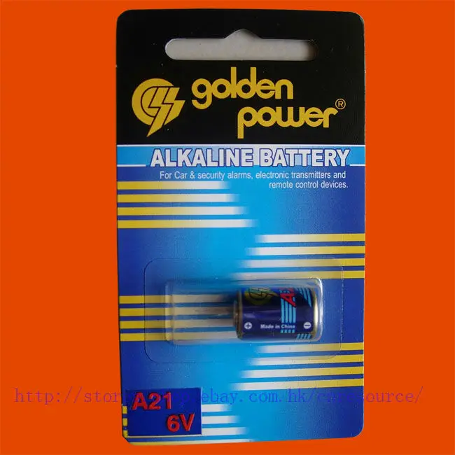 

A21 GP11A L1016 Alkaline 6V Battery for Remote Control