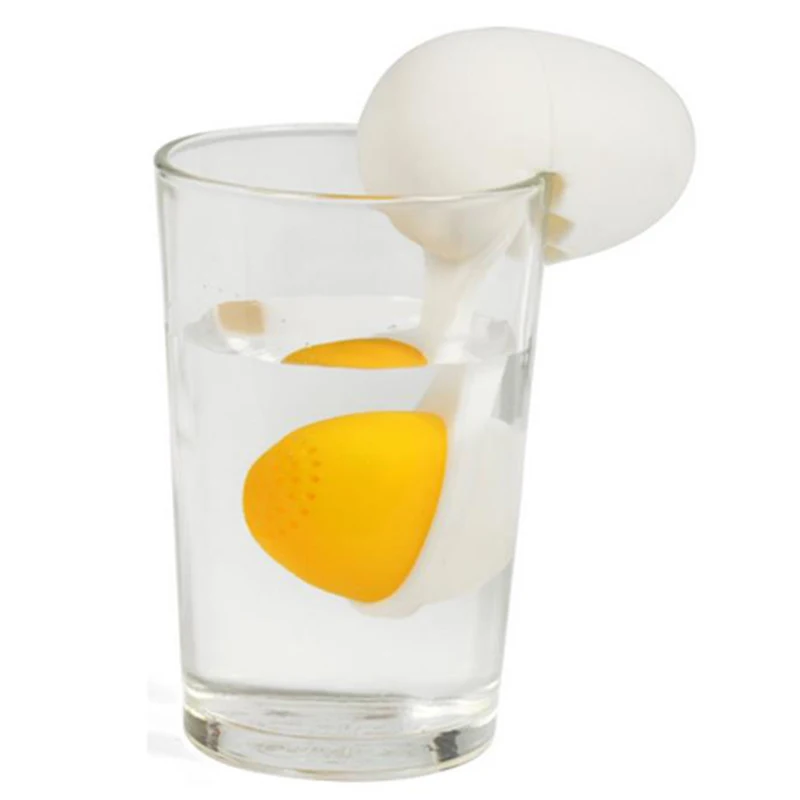 

Interesting Life partner Tea Strainer Cute Tea Infuser Egg Shape Filter Set Tea Tools HHY0