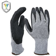 OZERO рабочие устойчивые к порезам перчатки для сварки сада эластичные фермерские защитные перчатки из нержавеющей стали для фермы для мужчин и женщин 7001