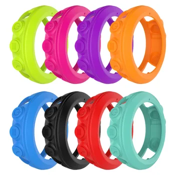 

1Pcs Silicone Protective Case Cover for Garmin Fenix 3 HR Quatix 3 Tactix Bravo Smart Watch Soft Protective Case High Quality