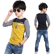 The boy spring long T-shirt 2016 cotton shirt sweater coat new children's agency j12 dewolf j12 boy