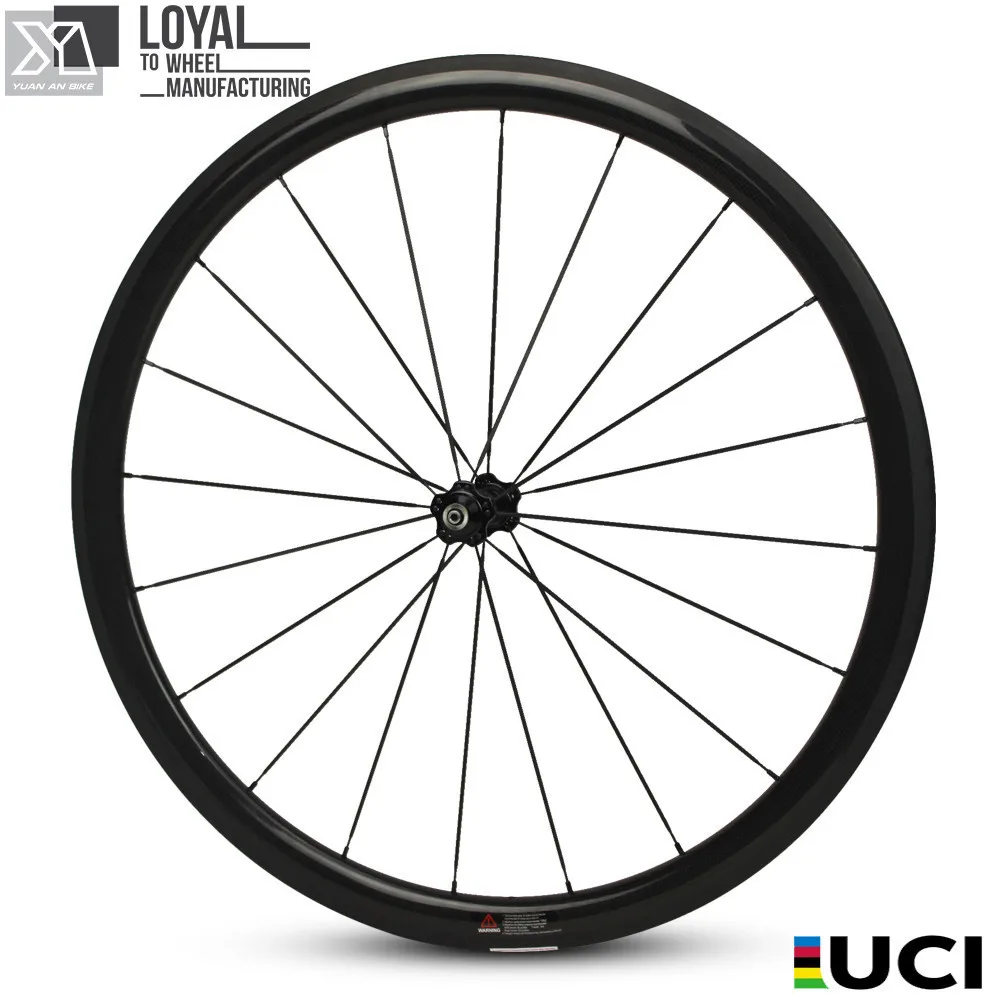 700c углеродное Велосипедное колесо 38 мм глубина 25 ширина u образная Aero Road Wheelset Clincher