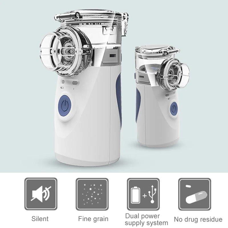 

Handheld Atomizer Respirator Mini Nebuliser Face Steaming Tool for Adult Kid @ME88