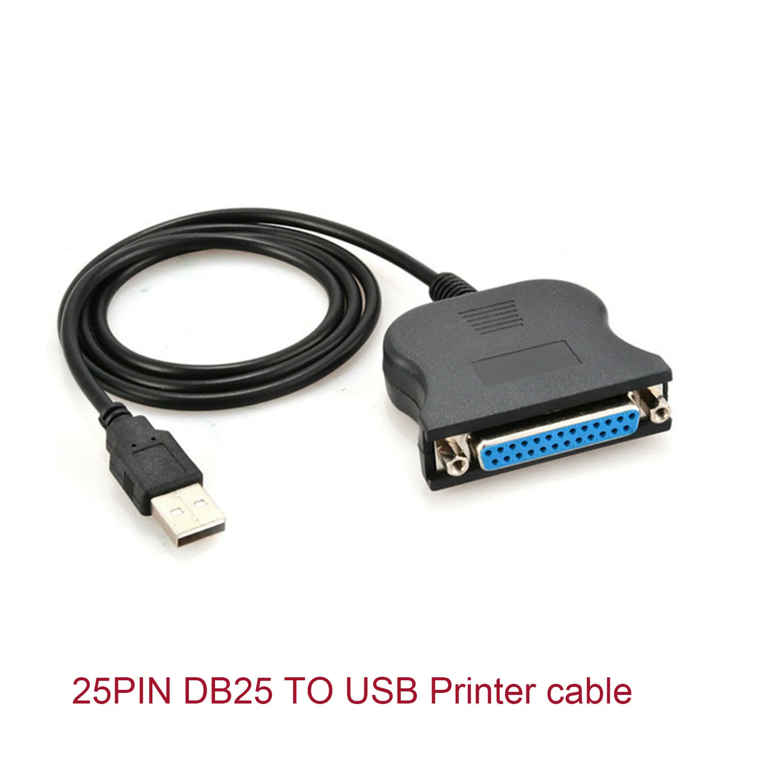 10 قطعة جديد DB25 25 دبوس USB إلى أنثى موازية IEEE 1284 طابعة محول c39