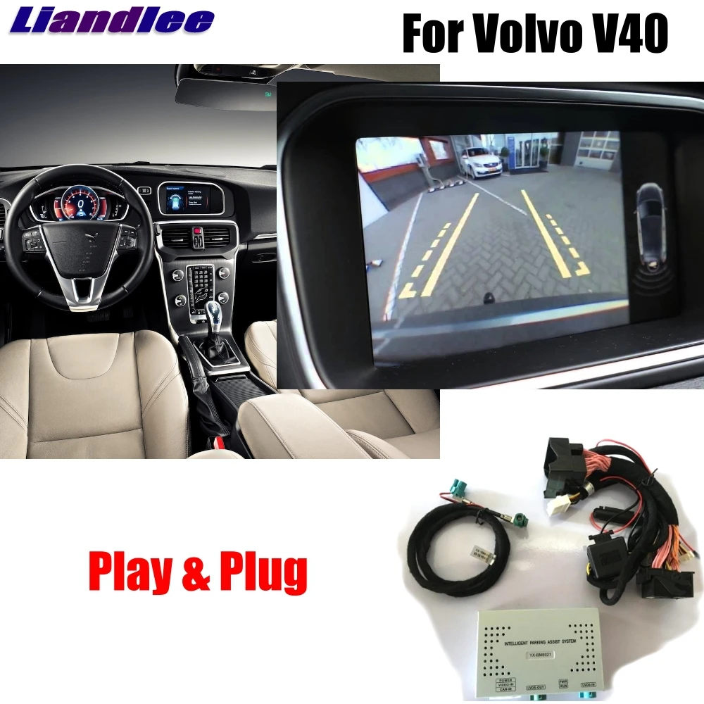 Liandlee парковочная камера интерфейс обратная резервная наборы для Volvo V40 2013 ~ 2016