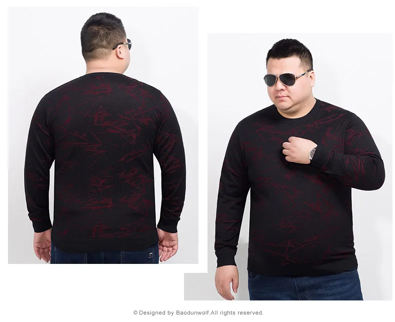 10XL 8XL 6XL кашемировый свитер Для мужчин брендовая одежда Для мужчин свитера печати повесить PYE Повседневная рубашка шерстяной пуловер Для мужчин тянуть Платье с круглым вырезом