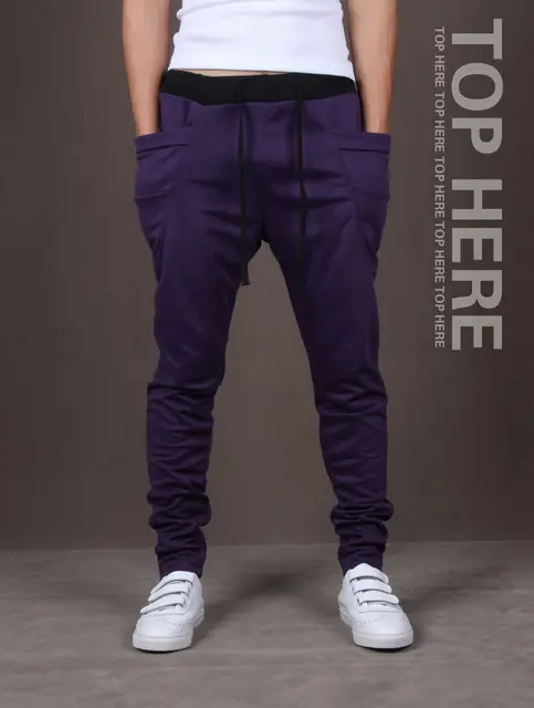 free shipping purple jogger