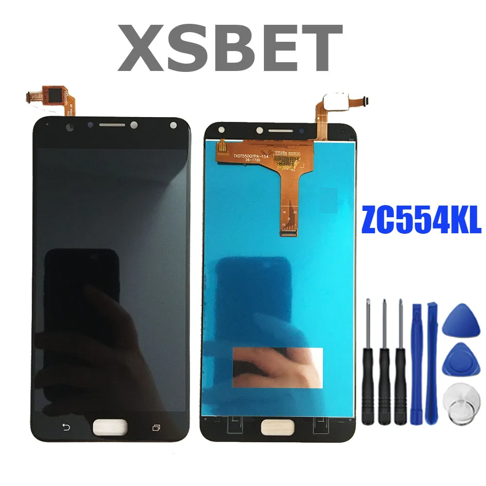 Новый 5 ''дисплей для Asus Zenfone 4 Max ZC554KL LCD сенсорный экран X001D дигитайзер запасная